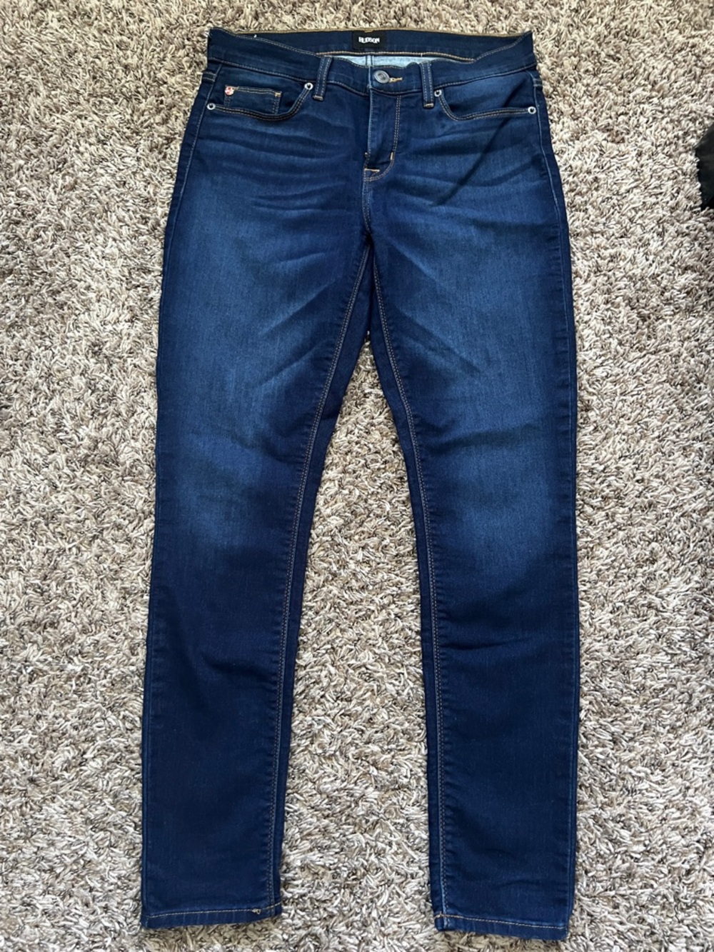 Hudson Women’s Dark Indigo Skinny Jeans